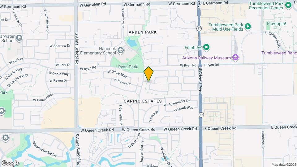 2680 S Holguin Way Mapa y Detalles de la Ubicación