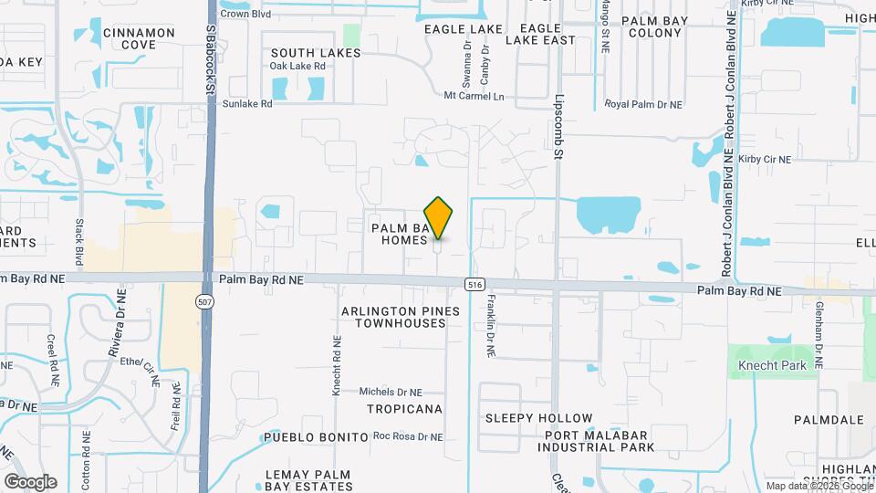 1413 Manor Dr NE Map and Location Details
