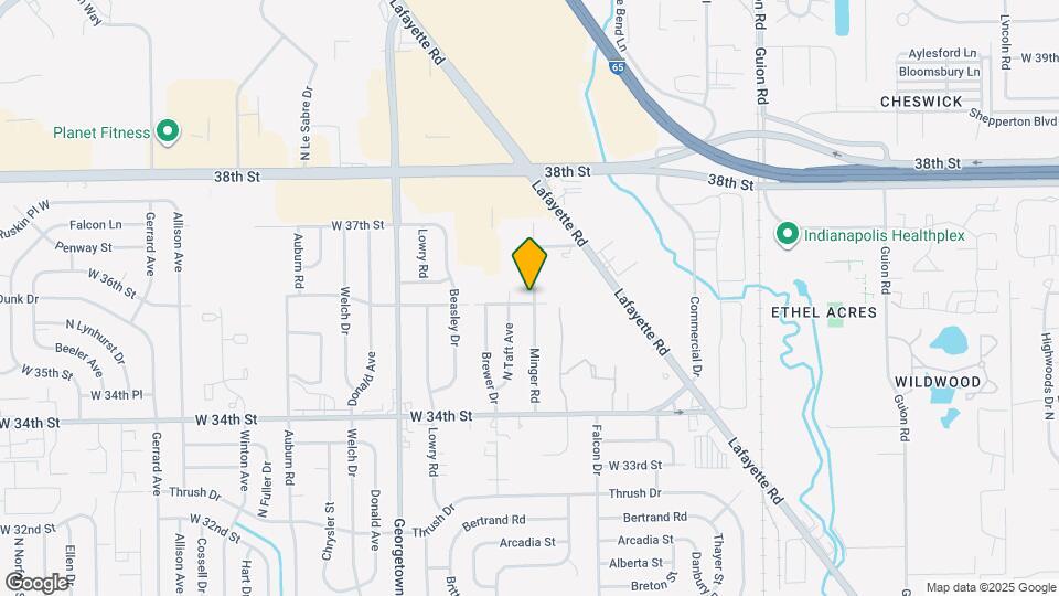 4420 W 36th St Map and Location Details