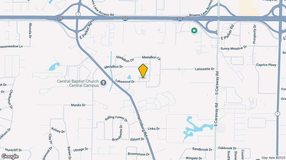 1506 Lakewood Dr Map and Location Details