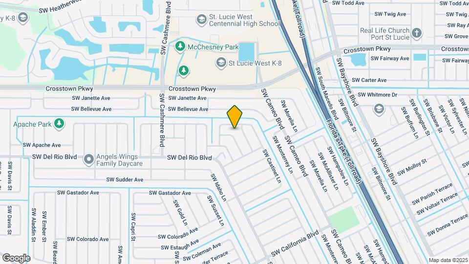 1733 SW Finch Ln Map and Location Details