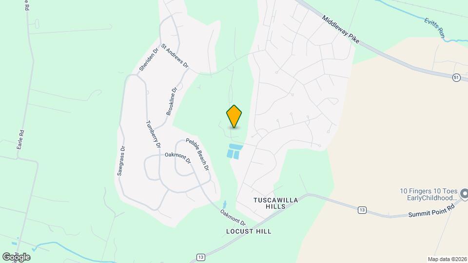 315 Baltusrol Dr Map and Location Details