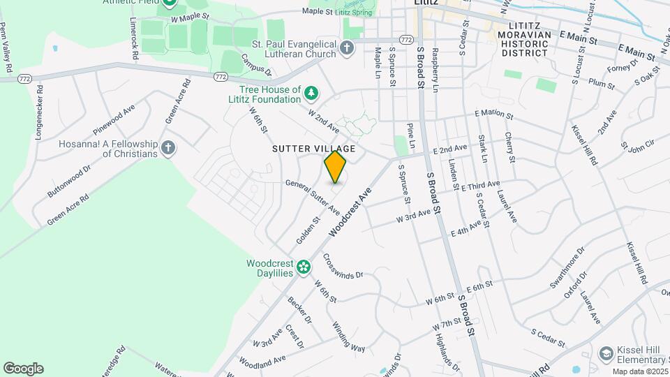 394 Hensley St Mapa y Detalles de la Ubicación