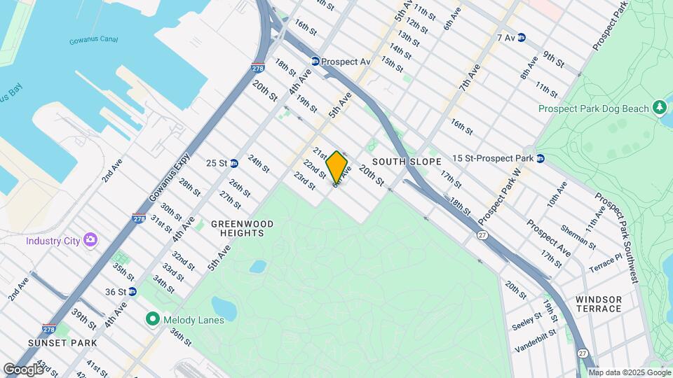 725 6th Ave Mapa y Detalles de la Ubicación
