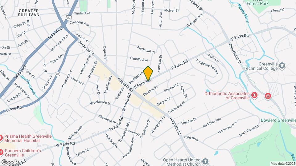 30 E Faris Rd Map and Location Details