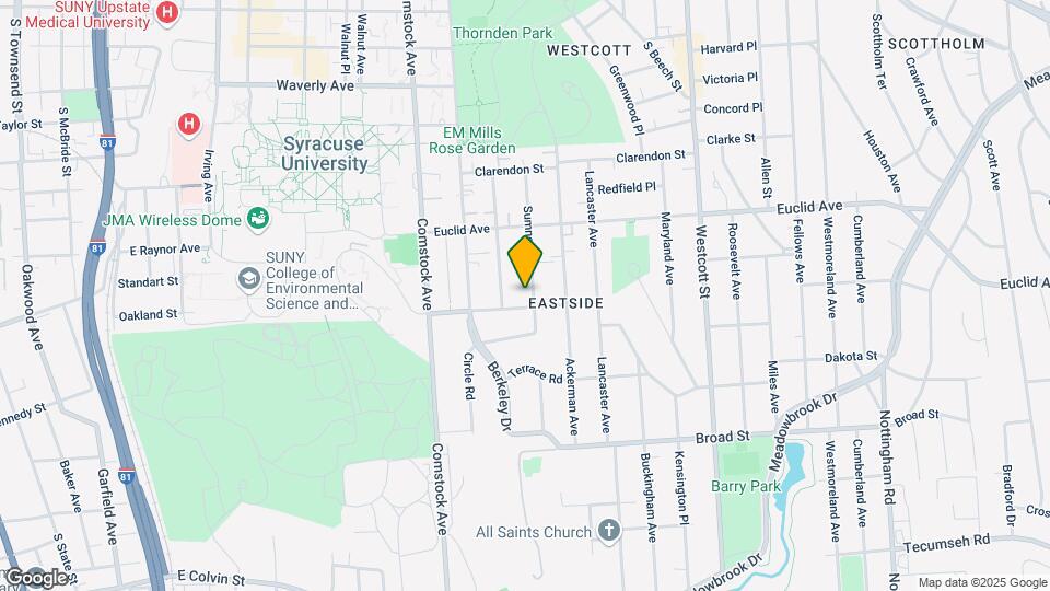 868 Sumner Ave Mapa y Detalles de la Ubicación