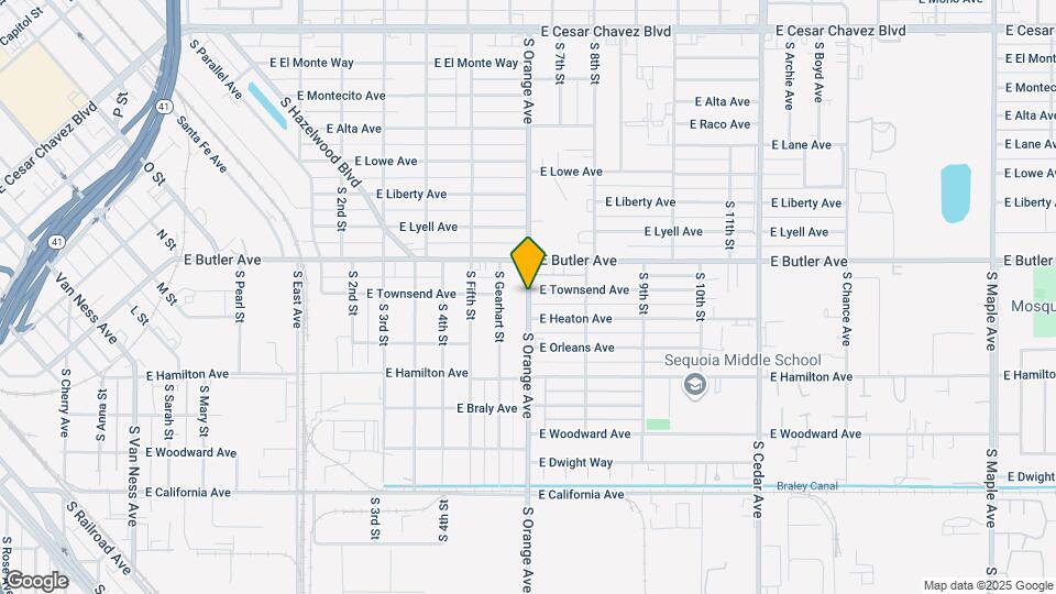 1520 S Orange Ave Map and Location Details