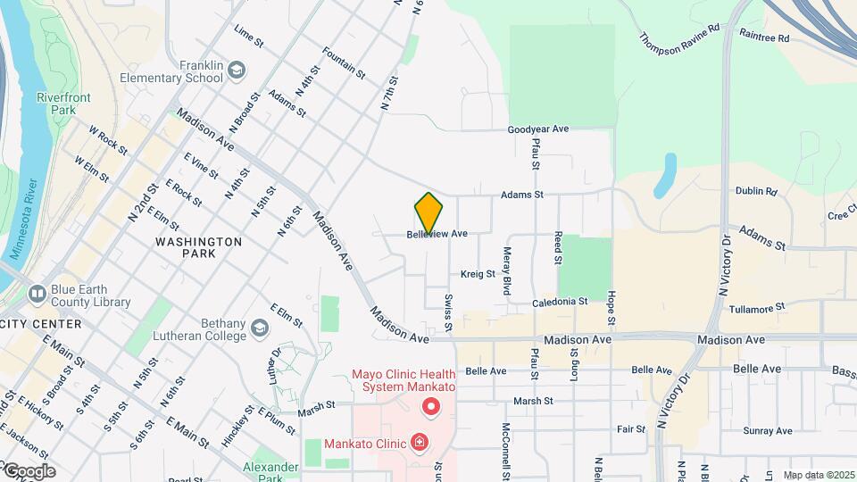 121 Belleview Ave Map and Location Details