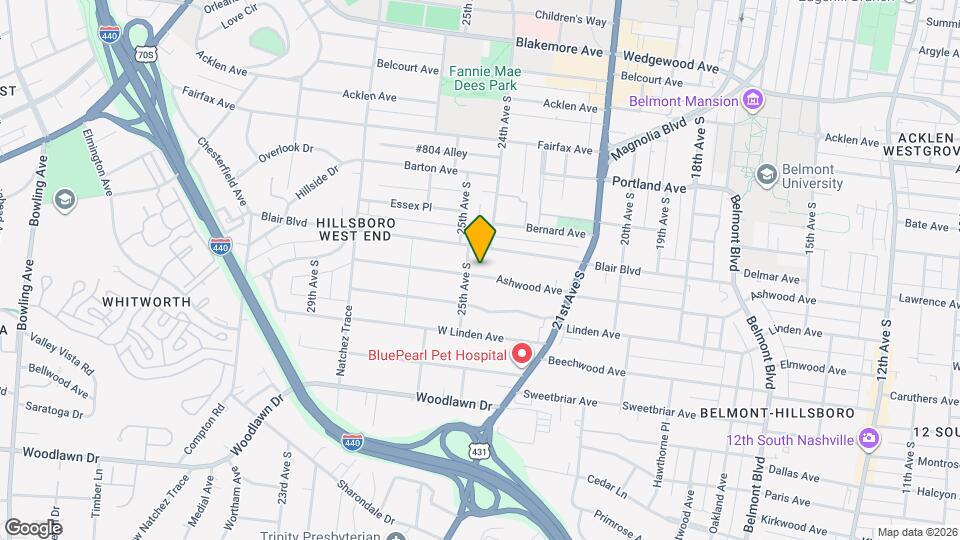2300 Ashwood Ave Map and Location Details