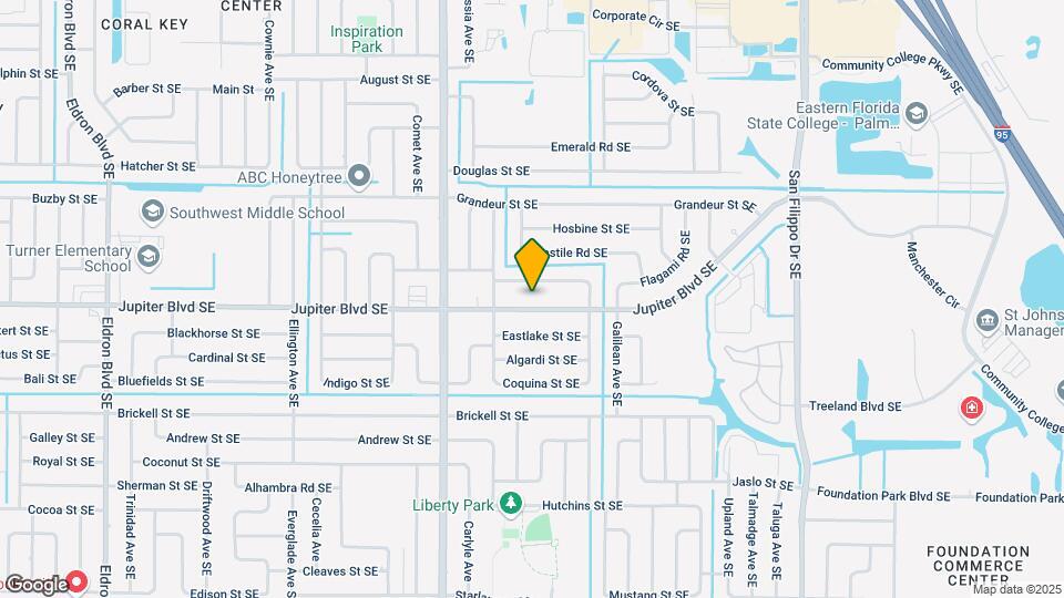 3641 Jupiter Blvd SE Map and Location Details