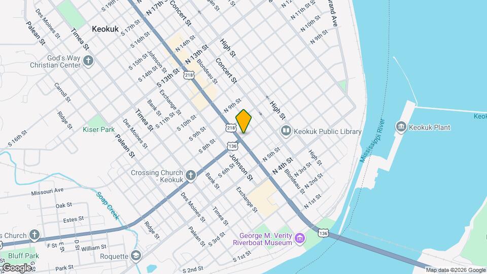 19 N 7th St Map and Location Details