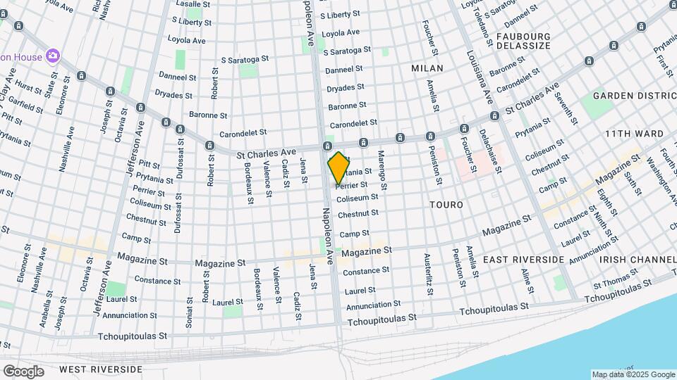 4316 Perrier St, Unit F Map and Location Details