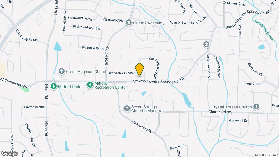 418 Smyrna Powder Springs Rd SW Map and Location Details