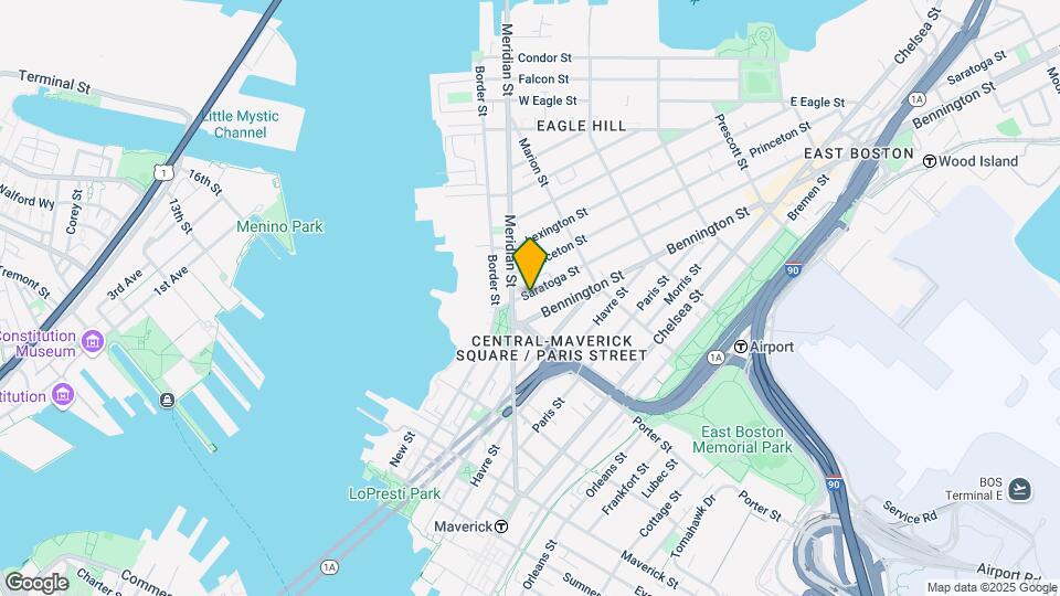 15 Saratoga St, Unit 2 Map and Location Details