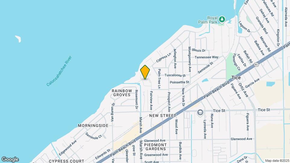 169 Riverview Rd Map and Location Details