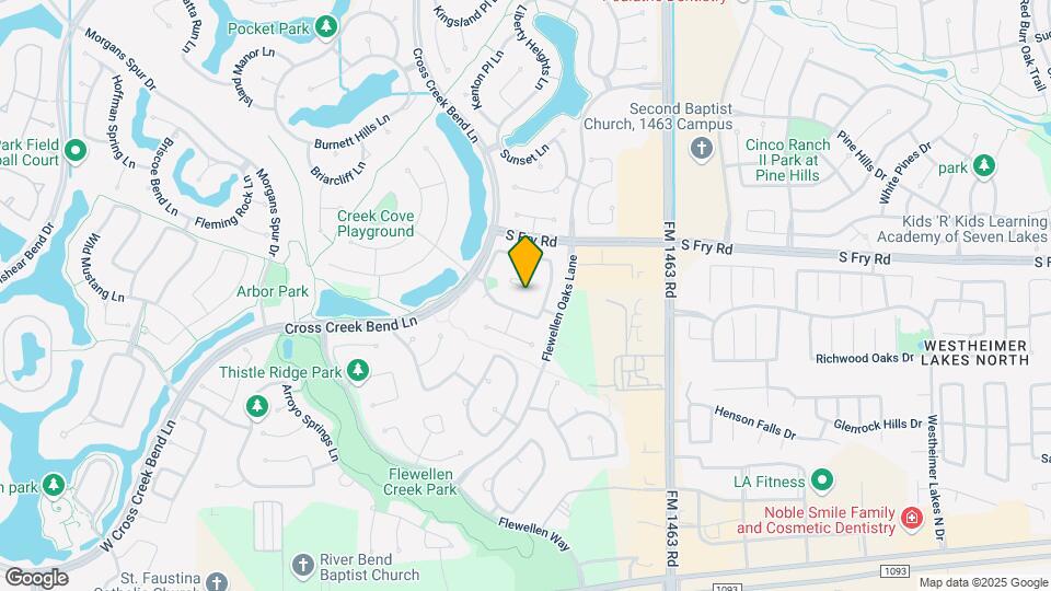 5811 Trinity Bluff Ct Map and Location Details