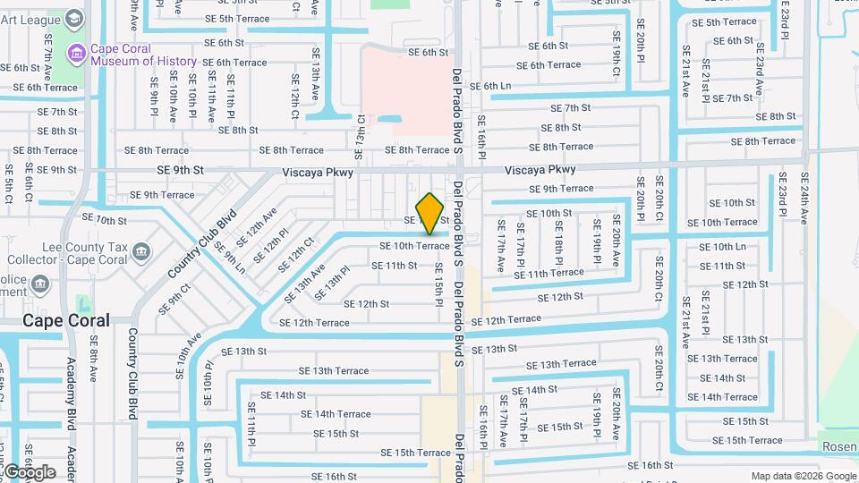 1449 SE 10th Terrace Map and Location Details