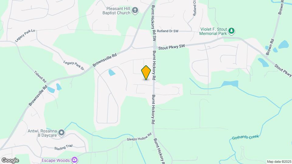 72 Hickory Glen Way Map and Location Details