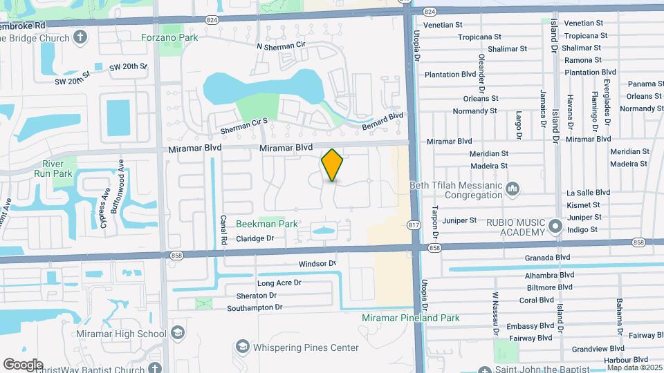2708 SW 83rd Ave Map and Location Details
