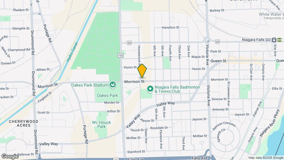 5321 Morrison St Map and Location Details