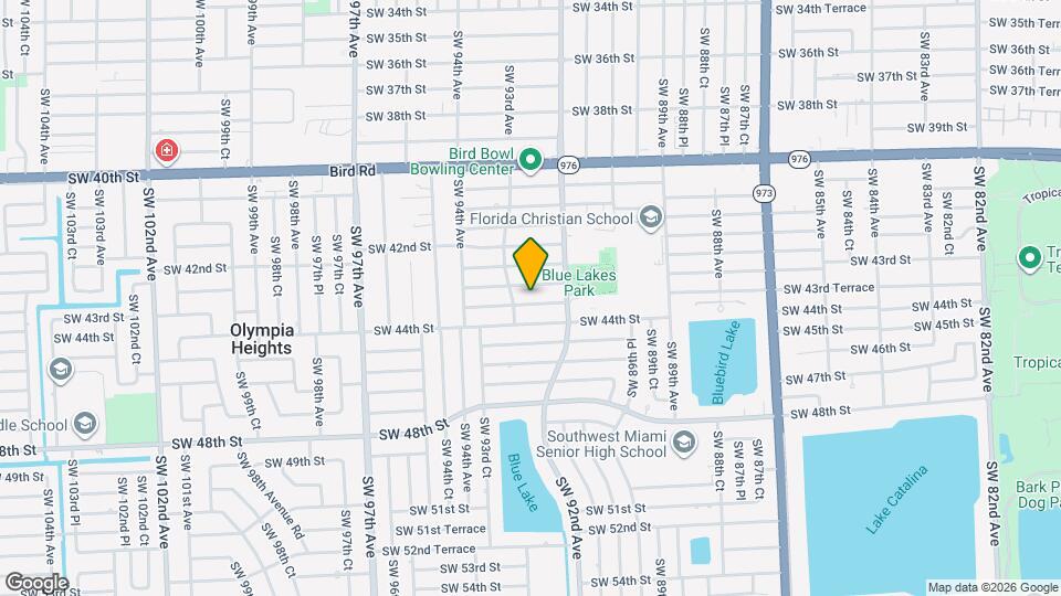 9255 SW 43rd Terrace Map and Location Details