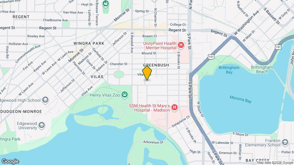 1236 Drake St Map and Location Details