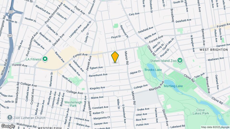 121 Egbert Ave, Unit 2nd floor Map and Location Details