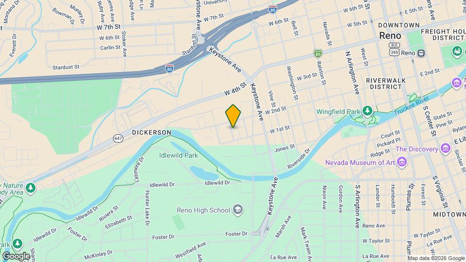 130 Arletta St Map and Location Details