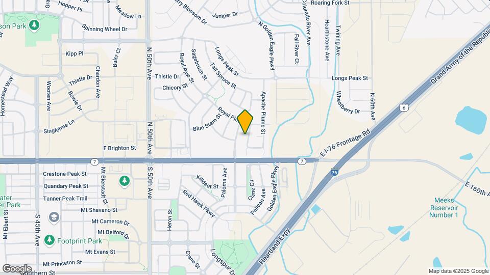 127 Apache Plume Ct Map and Location Details