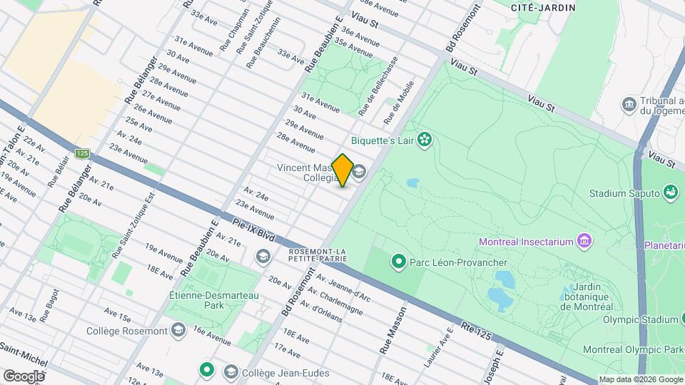 5933 26E Av Map and Location Details