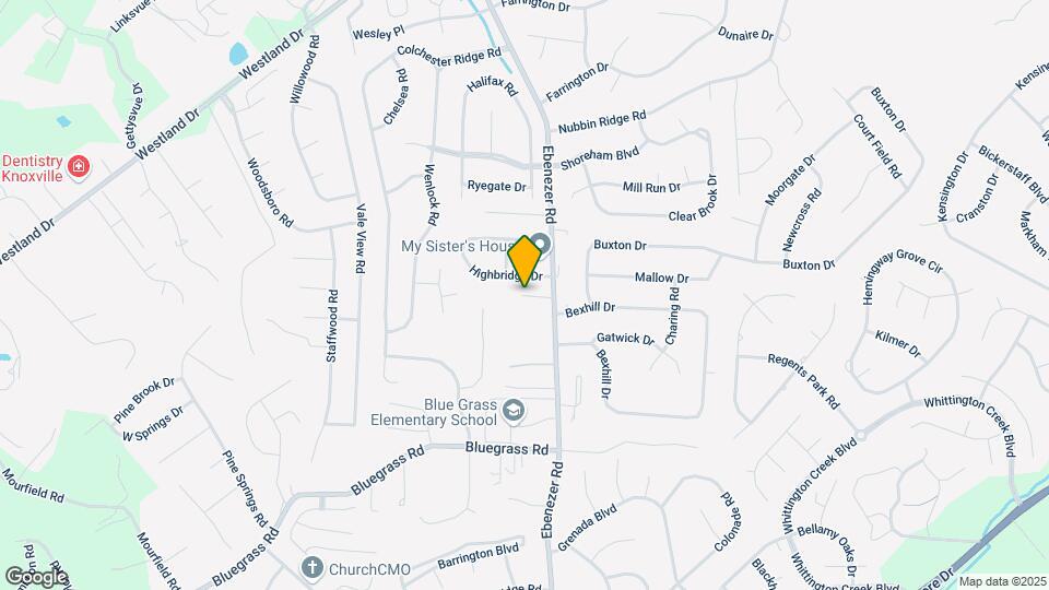 1427 Ebenezer Rd Map and Location Details