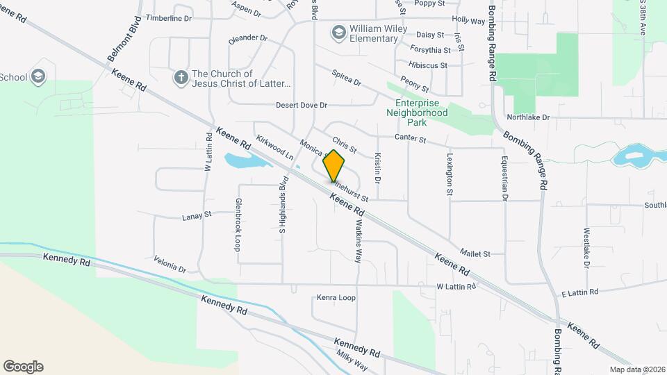 5245 Pinehurst St Map and Location Details