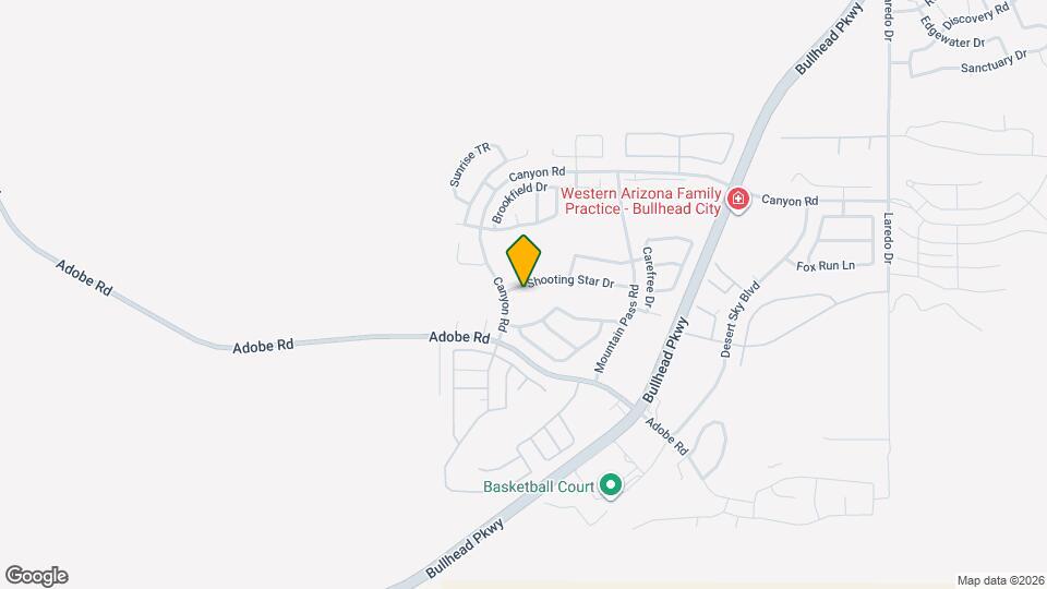 2290 Shooting Star Dr Map and Location Details