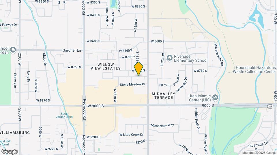 1359 Twin Oaks Dr Map and Location Details