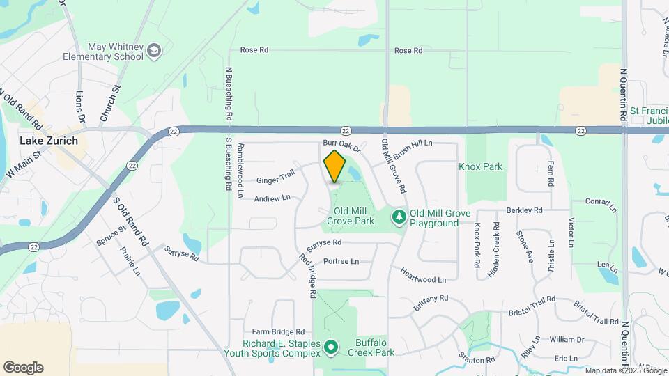 140 Meadowbrook Ln Map and Location Details