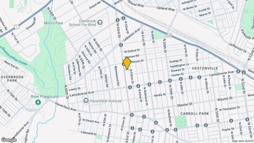 833 N 63rd St Map and Location Details