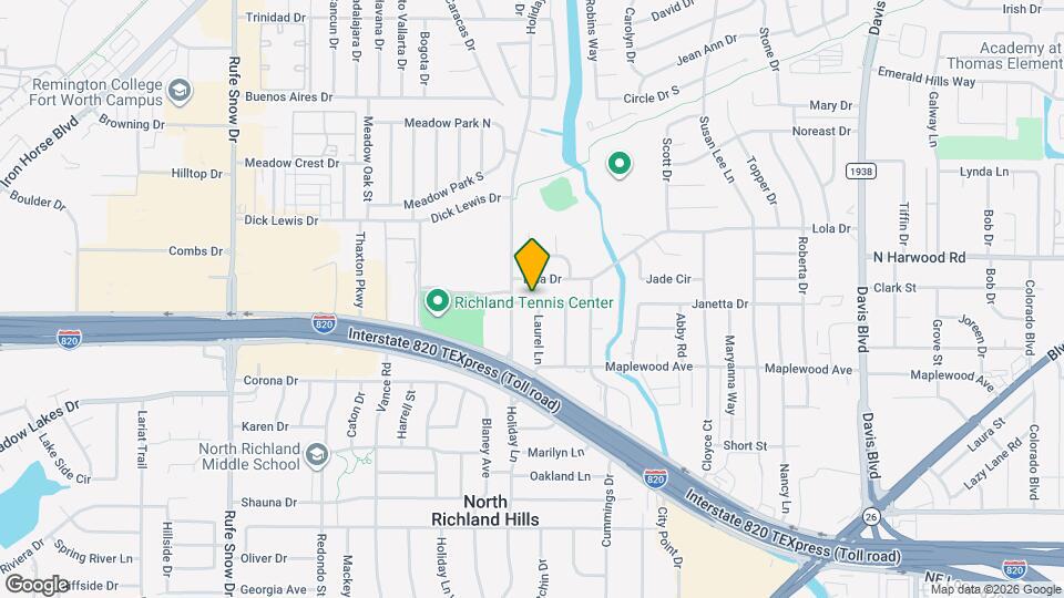 7209 Janetta Dr Mapa y Detalles de la Ubicación