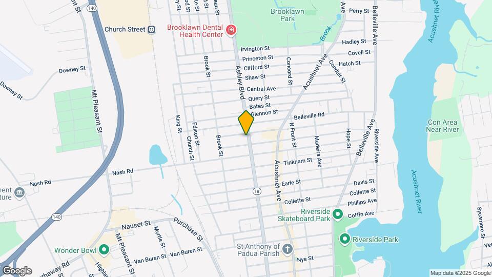 391 Ashley Blvd Mapa y Detalles de la Ubicación