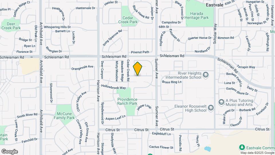 13539 Falcon Ridge Rd Map and Location Details