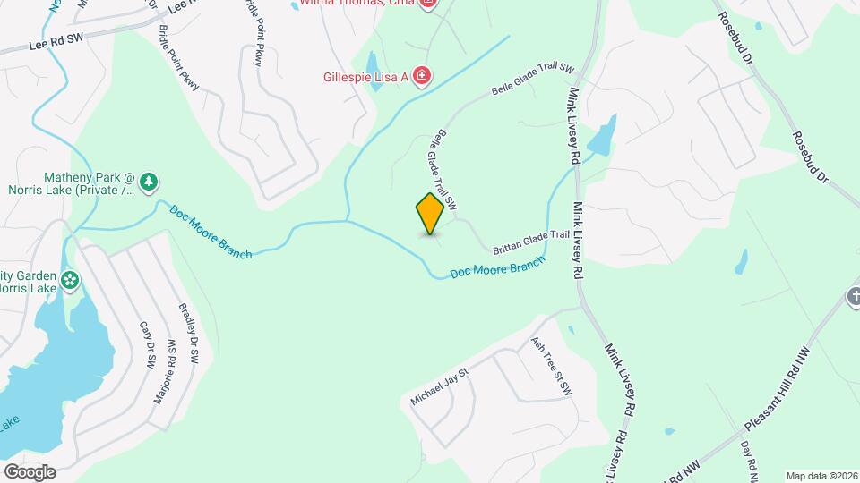 4020 Brittan Glade Trail Mapa y Detalles de la Ubicación