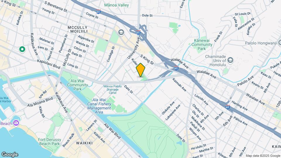2630 Kapiolani Blvd Map and Location Details