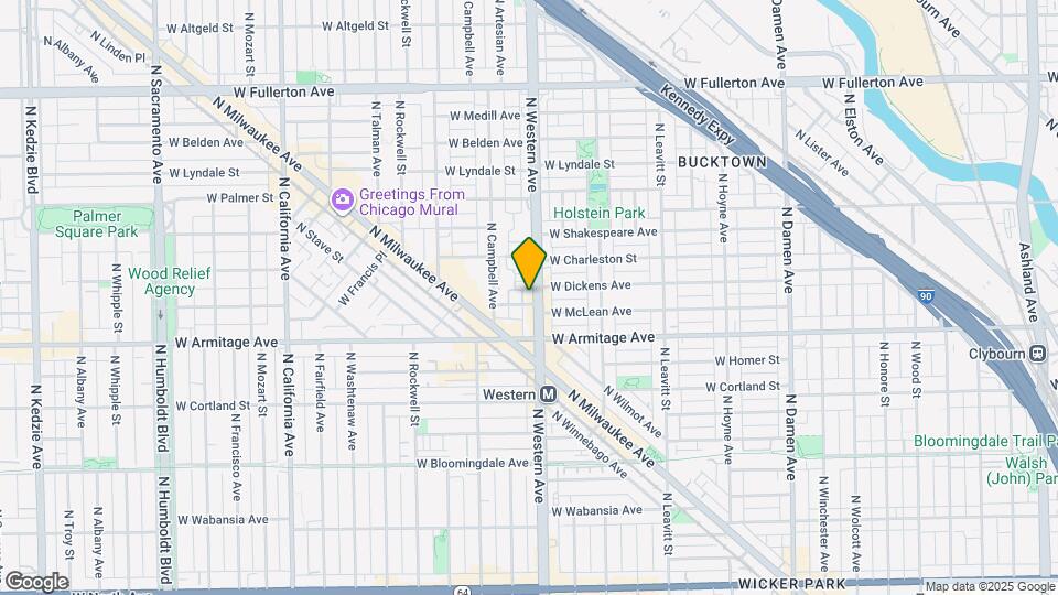 2402 W McLean Ave Map and Location Details