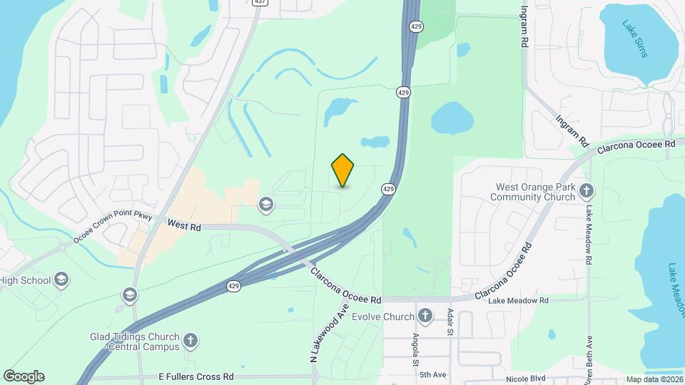 1061 Desert Candle Dr Map and Location Details