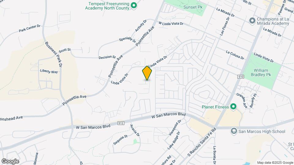 3358 Elmwood Way Map and Location Details