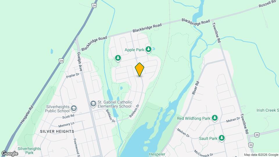 227 Baldwin Dr Map and Location Details