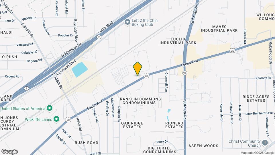 33883 Euclid Ave Map and Location Details