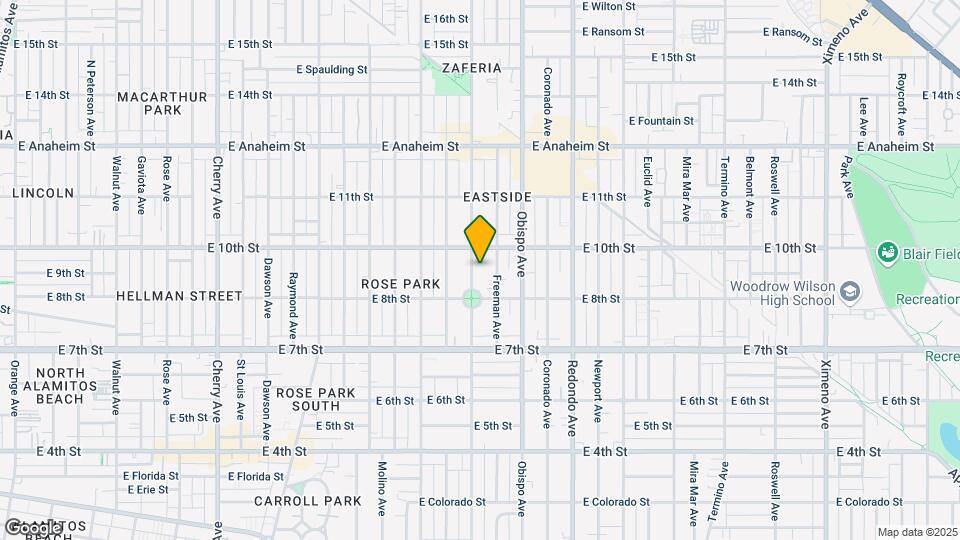 852 Orizaba Ave-Unit -11 Mapa y Detalles de la Ubicación