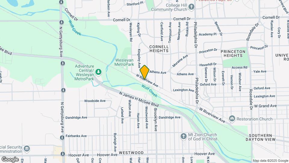 3234-3310 W Riverview Ave Mapa y Detalles de la Ubicación