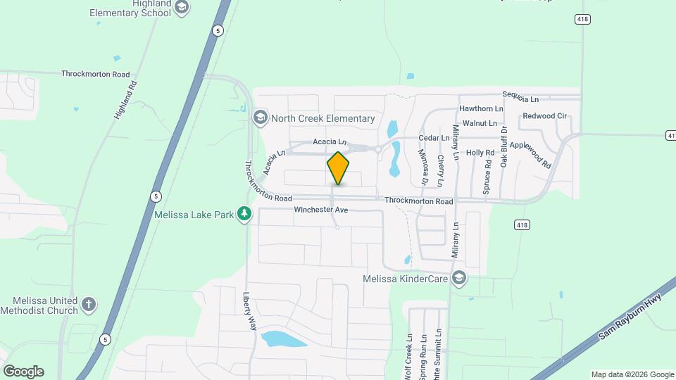2904 Redbud Ln Map and Location Details