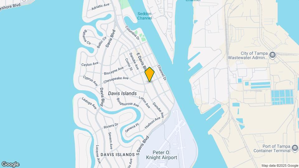 500 E Davis Blvd Map and Location Details